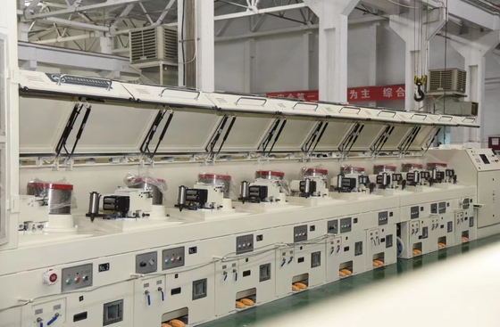 Solid/CO2 welding wire production line