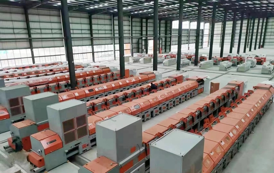Machine de tréfilage d'acier à faible teneur en carbone